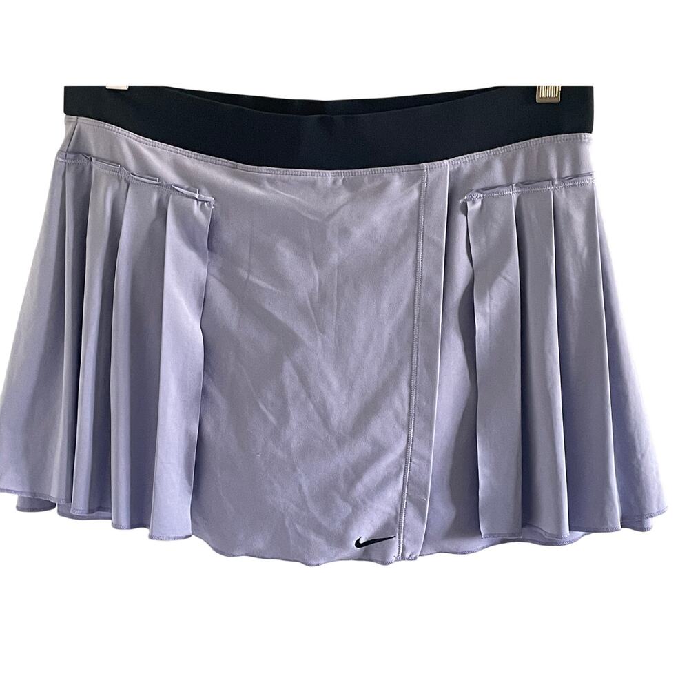 Nike Dri Fit Skort Lavender Purple Tennis Skirt Medium